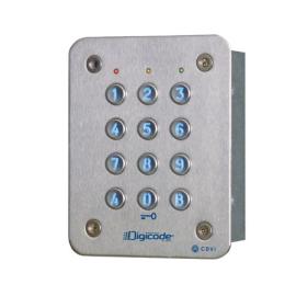 CAASE, Self-contained flush mount backlit keypad