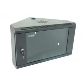 CAB6WB430BLK, All-Rack Wall Mounted Corner 6U 430mm Deep Data Cabinet
