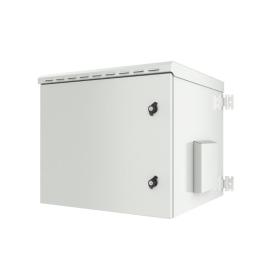 CAB9WB600WHTIP55, All-Rack IP55 Wall Mount Data Cabinet 9U 600mm Wide X 600mm Deep