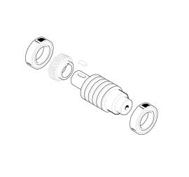 CAME (Old Part: 119RIA016) Worm screw