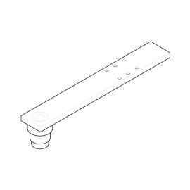 CAME (Old Part: 119RIA043) FrogB/BI Gate Fixation Bracket
