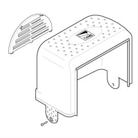 CAME (Old Part: 119RIBK011) Cover for BK Motor