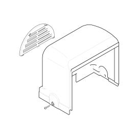CAME (Old Part: 119RIBX003) BX B Cover