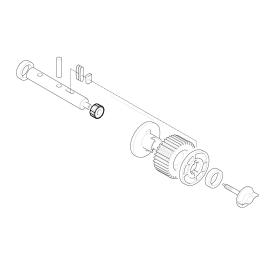 CAME (Old Part: 119RIBX007) Motor shaft