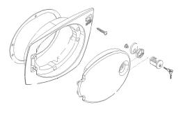 CAME (Old Part: 119RIBX043) Manual Release Door for BX243