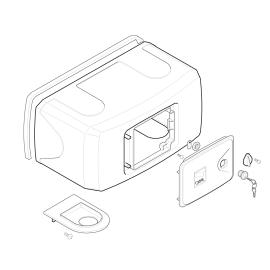 CAME (Old Part: 119RID122) Ferni Plastic Outer Casing