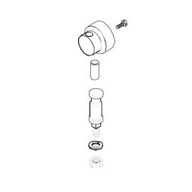 CAME (Old Part: 119RID162) Krono Nylon End inc Bushes