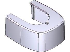 CAME (Old Part: 119RID339) Stylo End Cap Cover