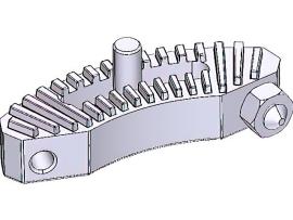 CAME (Old Part: 119RID445) MECHANICAL STOP - OPB001