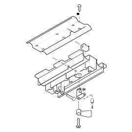 CAME (Old Part: 119RIE147) Sliding Block for Garage Door Track