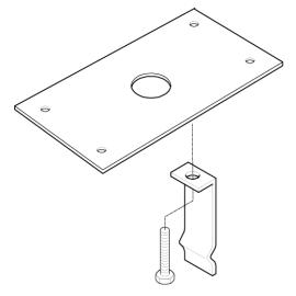 CAME (Old Part: 119RIG039) Base Plate