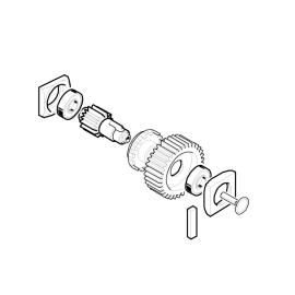 CAME (Old Part: 119RIG051) Reduction Gear Shaft