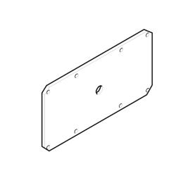 CAME (Old Part: 119RIG131) Intermediate Plate