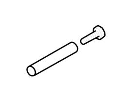 CAME (Old Part: 119RIG215) 8 Pin rolls with bolts for G4000/G6000