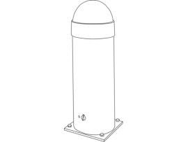 CAME (Old Part: 803BC-0040) Cat Chain Barrier 230v Ral coated