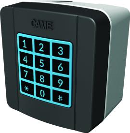 CAME (Old Part: 806SL-0180) SELT1W8G  868MHz Wireless Outdoor Keypad