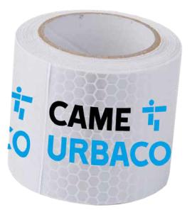 CAME (Old Part: 824AN-0020) OPTION G6/G6EVO - WHITE REFLECTIVE TAPE