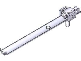 CAME (Old Part: 88001-0126) AXO 3/4 bush and bracket (119RID321)