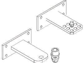 CAME (Old Part: 88001-0158) FIXING BRACKETS - AMICO