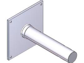 CAME (Old Part: 88003-0099) GT8 boom shaft