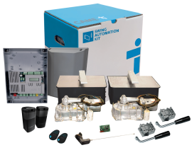 CAME (Old Part: 8K01MI-0584) FRGP23ARL3AC - FrogAE 230V Pair Gate Kit incl. Encoder & DXR