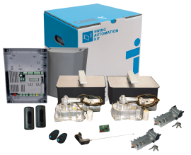 CAME (Old Part: 8K01MI-0597) FRGP23ARK3AC FrogAE 230V Pair Gate Kit w/ Encoder & SS Boxes