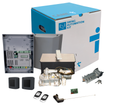 CAME (Old Part: 8K01MI-0607) FRGS23AXK4AC FrogAE 230V Single Gate Kit w/ Encoder & SS Box