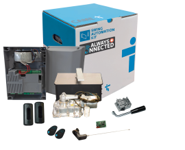 CAME (Old Part: 8K01MI-0614) FRGS24ARL3AC Frog-AE 24V Single Gate Kit w/ Encoder & SS Box