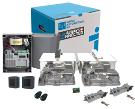 CAME (Old Part: 8K01MI-0641) FRGXP24ABK3AC - Frog-X 24V Pair of Gates Kit with Encoder