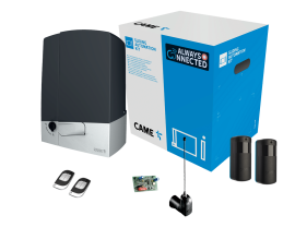 CAME (Old Part: 8K01MS-0623) BXV Plus 24V Single Gate Kit - upto 600kg - DXR photocells