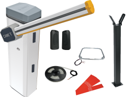 CAME (Old Part: 8K01RB-0701) Gard GT4 Kit for road widths up to 4m - RAL Painted