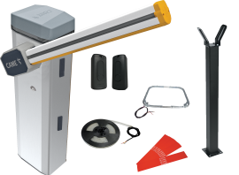 CAME (Old Part: 8K01RB-0702) Gard GT4 Kit for road widths up to 4m - Stainless Steel