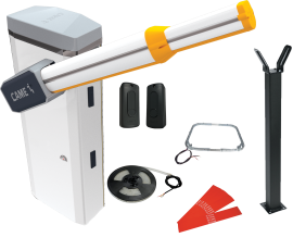 CAME (Old Part: 8K01RB-0715) Gard GT8 Kit for road widths up to 8m - RAL Painted