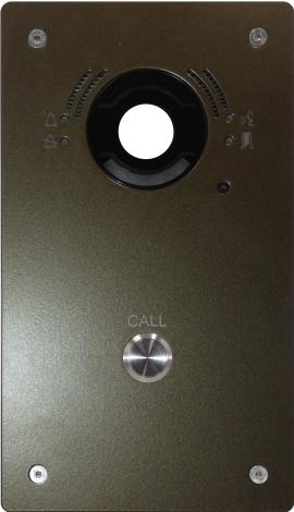 CAME (Old Part: ABMVK1) ABM X1/XIP/IP360 Anodic Bronze 1 button video panel