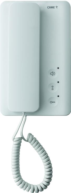 CAME (Old Part: AGT A) AGT Audio Handset - White, System X1-XIP