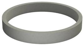 CAME (Old Part: BOHEEVO75-POS01) Non Luminous Plastic Diffuser for G6 Evo Bollard D=250 ring