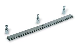 CAME (Old Part: CGZS) Module 4 rack 30 x 8mm galvanised steel with fastening holes