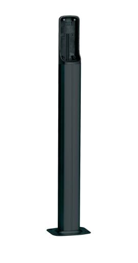 CAME (Old Part: DIRLN) Aluminium Post RAL 9005 H=500mm (Black)
