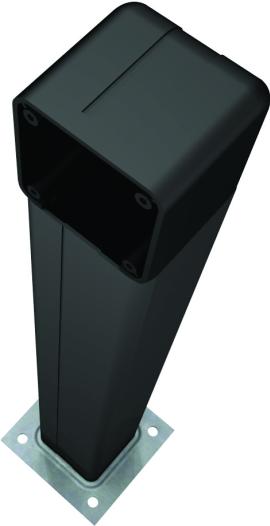 CAME (Old Part: DOCLN) Aluminium column for DOCI phot ocells. 0.5m height - Black