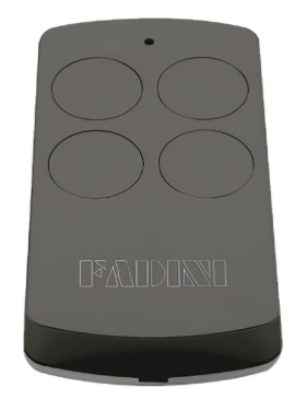 CAME (Old Part: F/7113SL) DIVO 71 4 Button Transmitter - Grey Colour