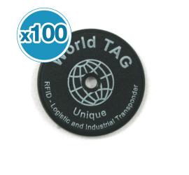 CAME (Old Part: GET-100) Pack of 100 proximity tokens for PS4000 series