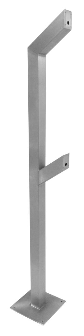 CAME (Old Part: HPMA1) HDP Dual Height Post S/S 80mm Box Section