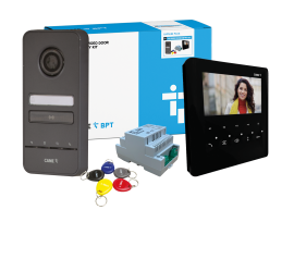 CAME (Old Part: LHPLVB1 PLUS) LHS Plus to PLX Black - Video - White Monitor