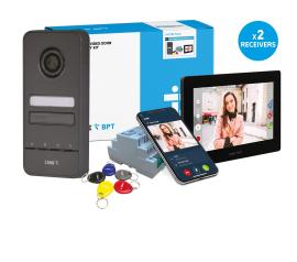 CAME (Old Part: LHX7B2 PLUS) LHS PLUS to XTS 7 Black Video 2 Way Kit