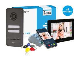 CAME (Old Part: LHX7B4 PLUS) LHS PLUS to XTS 7 Black Video 4 Way Kit