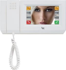 CAME (Old Part: MITHO BI) Video Entry Monitor 4.3 inch Touch Screen Display -Ice White
