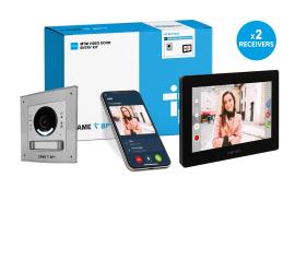 CAME (Old Part: MTMFIP7B2D) MTM  2 Way Video Flush Kit - XTS IP 7 Black