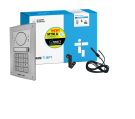 CAME (Old Part: MTMFKA4G1NP) MTM 4G Audio Kit Flush 1 button w/ Keypad - No Power Supply