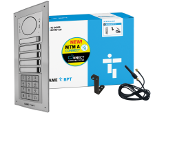 CAME (Old Part: MTMFKA4G5NP) MTM 4G Audio Kit Flush 5 buttons w/ Keypad - No Power Supply