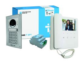 CAME (Old Part: MTMFKAGV1) MTM 1 Way Video with Keypad Flush Kit to AGT Handset